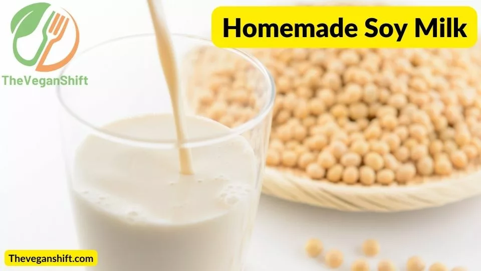 Soy milk is a great option to make tofu, vegan yogurt, or just as a drink. It's delicious, inexpensive, and a health-conscious alternative to dairy. And uncomplicated: Soybeans and water only. That's it. 