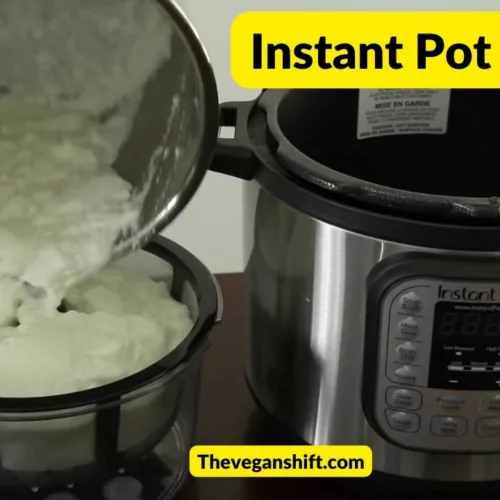 Our favorite method. You can make larger amounts of yogurt in an Instant pot with a yogurt-making setting and the results are also consistent. An instant pot is worth the price if you want decent amounts of yogurt made right from day one. It is easy for your yogurt adventures to fail if you try to pull it off by playing guessing games to get the right temperature for the fermentation process.