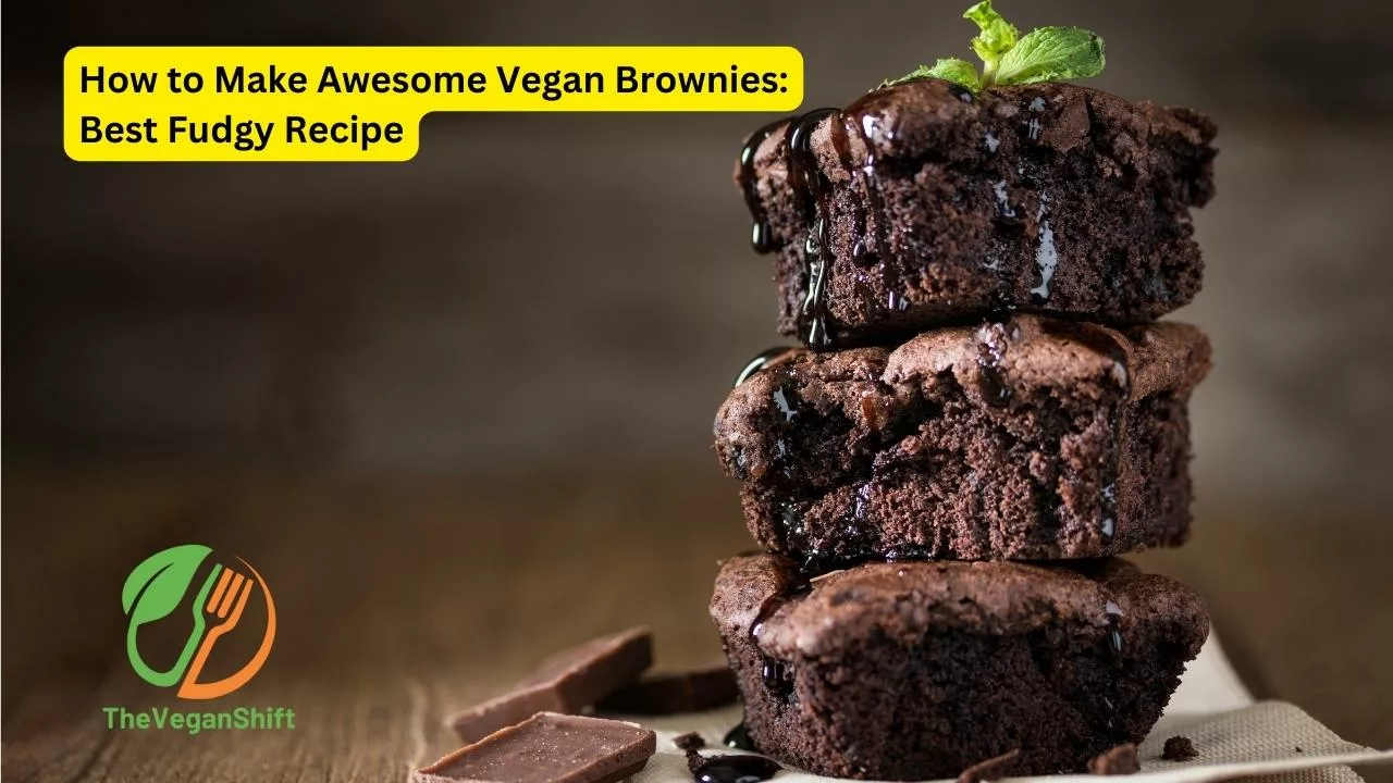 These are the best vegan brownies I have ever had. These are fully vegan, dairy, and egg-free, chock full of chocolate. You wouldn't think vegan brownies could taste this nice. And without strange, hard-to-find ingredients.